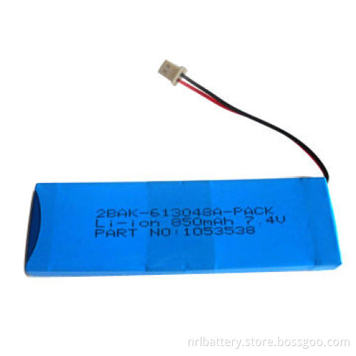 3.7V/850mAh Lithium-ion Rechargeable Battery for POS Terminal